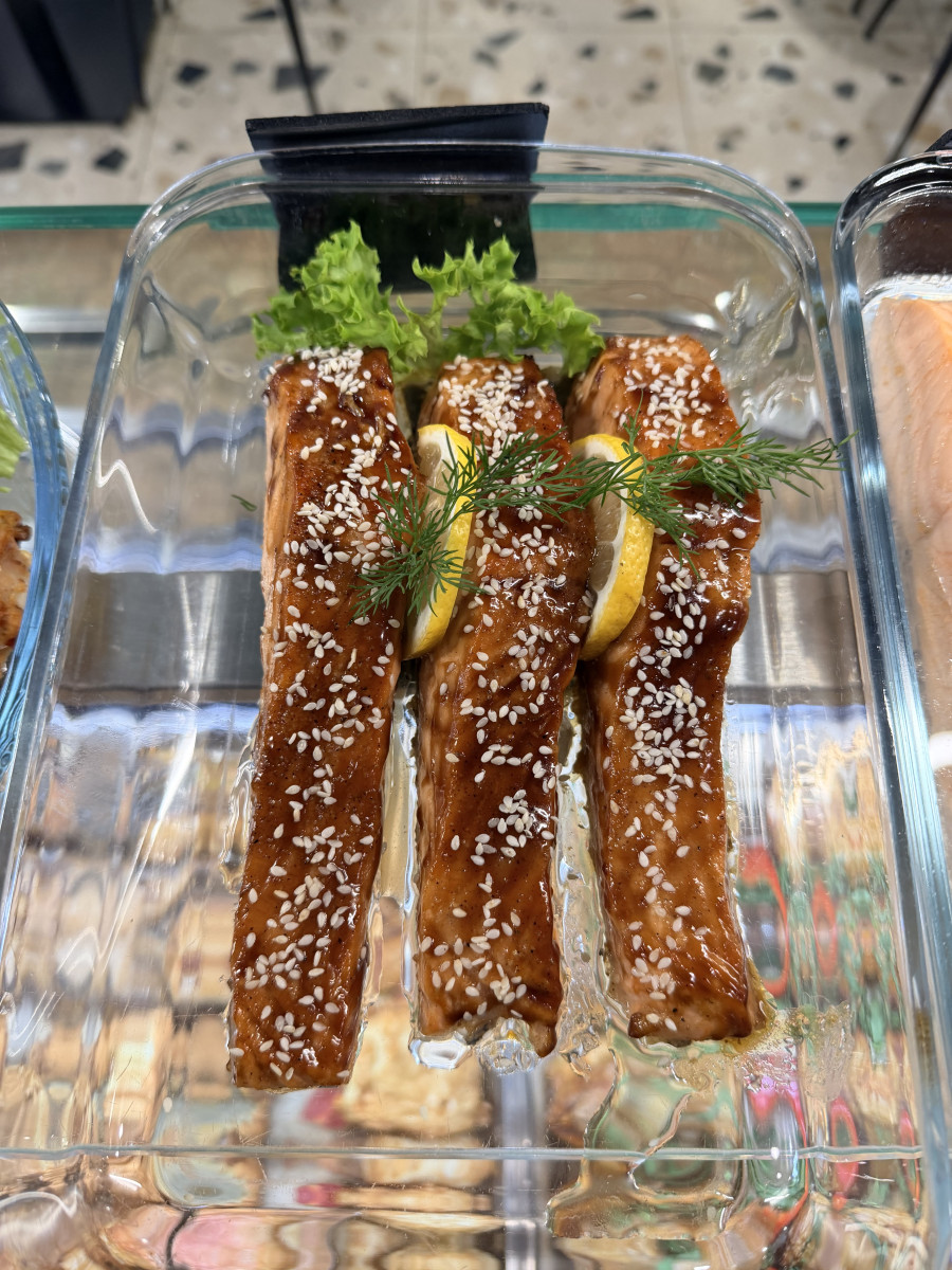 Семга запеченная (за 100гр)