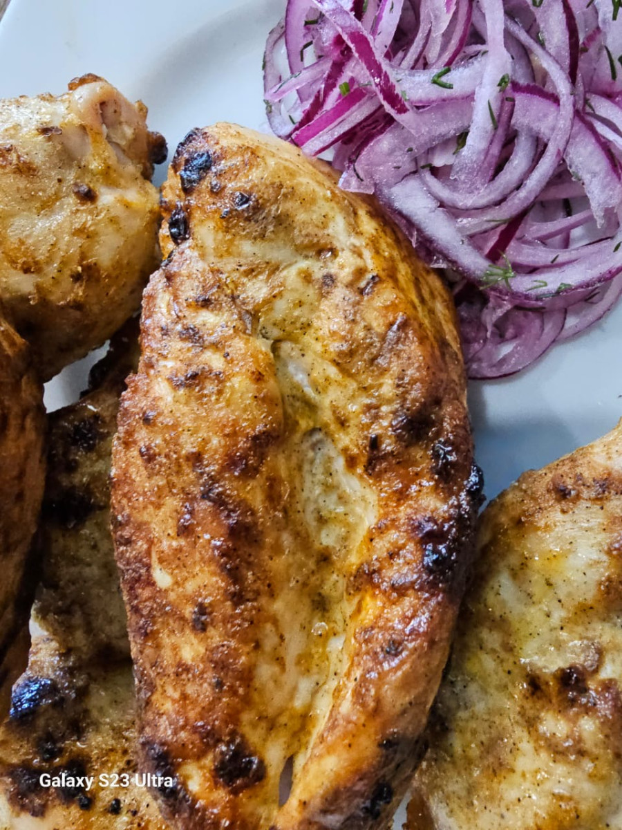 Шашлык из куриного филе(за 100гр)